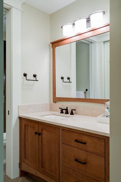 Bath Cabinetry Project Woodworking By Garner Woodworks