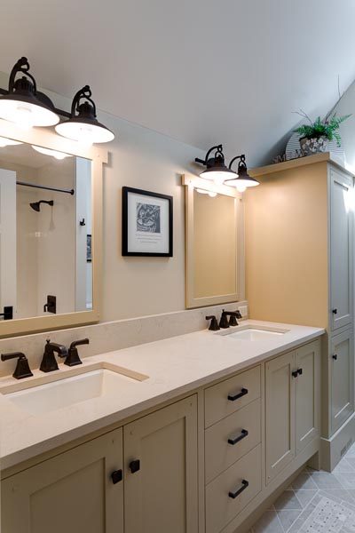 Bathroom Cabinets Project By Garner Woodworks