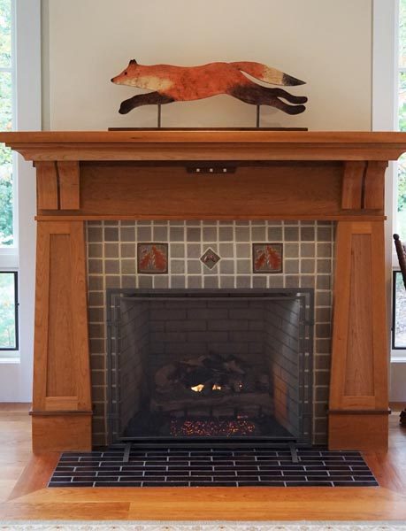 Fireplace Mantle Custom Made By Garner Woodworks