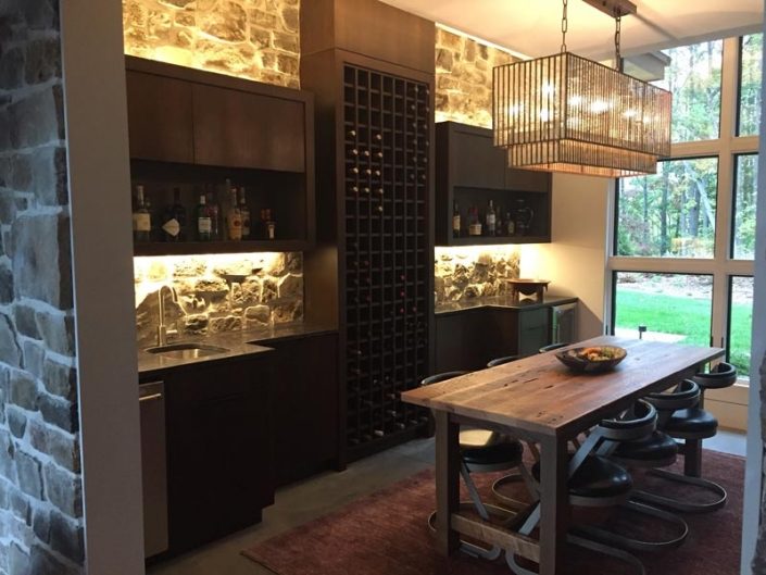Bars & Wine Storage Built By Garner Woodworks